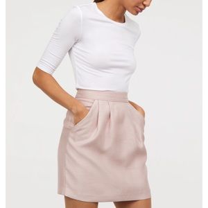 H&M Pink Mini Skirt